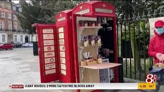 Iconic London phone booths being repurposed