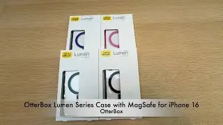 OtterBoxのiPhone 16シリーズ用カメラコントロール対応ケース「OtterBox Lumen Series Case with MagSafe for iPhone 16」紹介