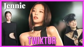 Jennie 4K Twixtor Clips Billboard Interview