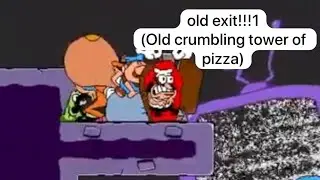 Pizza Tower restored unused exit level