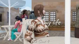 A DAY IN MY LIFE | baking, dinner, hangout | THE SIMS 4 VLOG