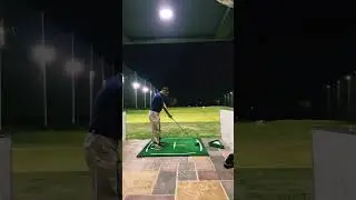 Golf practice 1 wood #golf #golfswing #shortvideo