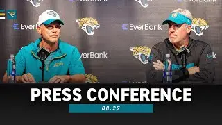 HC Doug Pederson and GM Trent Baalke Press Conference | Jacksonville Jaguars