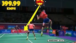 20 Fastest SMASHES in Badminton