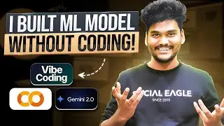 How I build ML Model without coding💥 | Vibe Coding in Machine Learning😎 | 