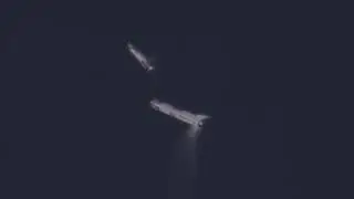 Starship separation - amazing footage!