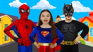 Superhero Song Kids Songs Polina Fun
