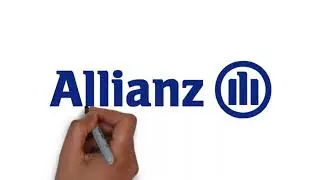How to draw Allianz logo