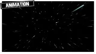 SPACE LIGHT SPEED LOOP | HYPERSPACE OVERLAY | BACKGROUND ANIMATION [CCM]