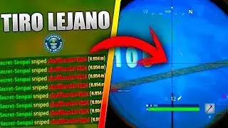 En primera persona récord guinness fortnite/Tiro lejano +3000M de largo/Record Mundial/Armas cortas