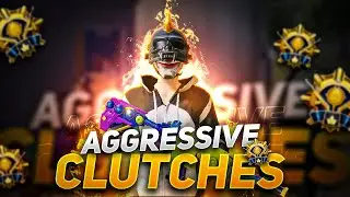 Aggresive Gameplay! | Best Assaulting BGMI Clutches in Pro Lobby🔱