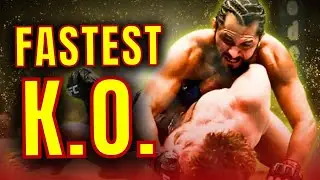 The 10 fastest UFC knockouts in HISTORY!