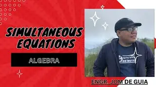 HOW TO SOLVE SIMULTANEUOUS EQUATIONS (ALGEBRA)