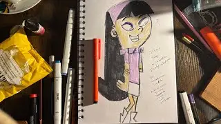 Did my first drawing stream on Twitch 