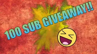 [CLOSED!] 100 SUBSCRIBER GIVEAWAY!! [RULES IN THE DESCRIPTION]