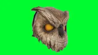Rasmus Owl mask Hotline Miami chroma