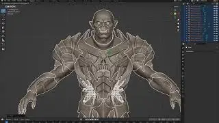 Uruk-Hai Part2 - Blender Timelapse