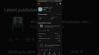 My YouTube Journey #excel #motivation #computerknowledge