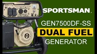 7500 Surge Watt Dual Fuel Generator