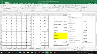 T-Test Excel