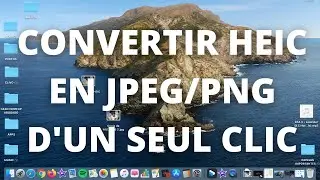 TUTO MAC: COMMENT CONVERTIR HEIC EN JPEG/PNG EN UN CLIC GRACE A AUTOMATOR (2020)