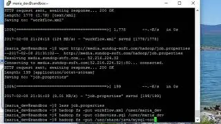 67 Activity Set up a simple Oozie workflow