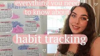everything you need to know about HABIT TRACKING in your bullet journal + how to habit track