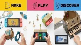 Nintendo Labo combines the magic of Nintendo Switch with the fun of DIY creations.