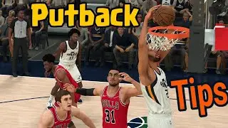 NBA 2K21 How to putback dunk