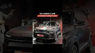 Kia Carens X Line at Bharat Mobility Expo 2024