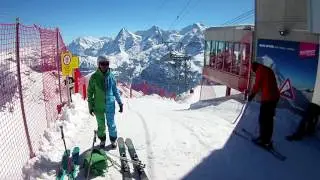 SKIBUM50PLUS at Schilthorn, Mürren