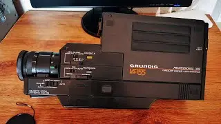 -Дары мусорки- Камера Grundig VS 155 AF. Что полезного в старой кассетной видеокамере