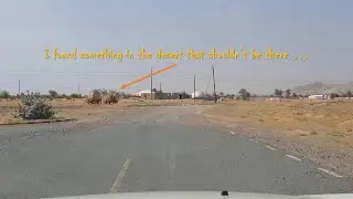 Strange things in the desert