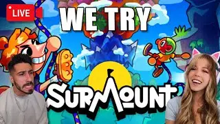🔴LIVE - We're climbing a mountain again | KnZ try Surmount