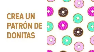 🍩 Cómo DISEÑAR un PATTERN o MOTIVO en PHOTOSHOP de DONITAS