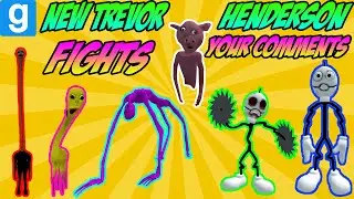 NEW TREVOR HENDERSON NPCS FIGHT - Garry's Mod Sandbox