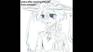 IT'S SHREDDER! | genshin animatic || #genshinimpact #scaramouche #aether #art #shorts