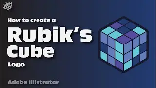 Rubik's Cube Logo Tutorial | Adobe Illustrator