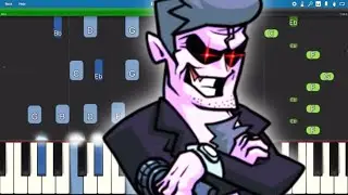 Friday Night Funkin' - Fresh Piano Tutorial