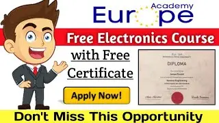 Basic Electronics Free Certificate Course | Electronics Course Certificate | Electronics full Course