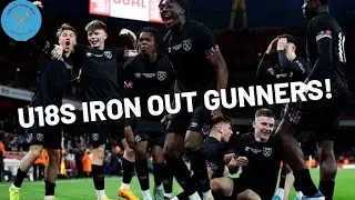 ARSENAL 1-5 WEST HAM | MATCH FOOTAGE: FA YOUTH CUP FINAL