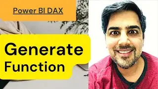 Generate function in Power BI DAX with TopN - 34 (Power BI Training)