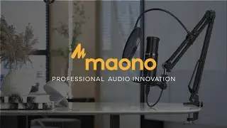 Maono PM422 USB Microphone Podcast Zero Latency Monitoring
