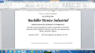 Tutorial de Word: Cómo hacer un diploma paso a paso