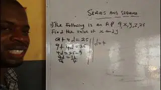 HOW TO SOLVE ARITHMETIC PROGRESSION OF UNKNOWN TERM