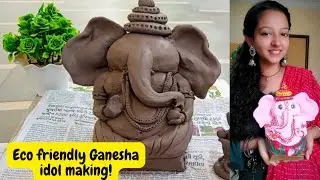 Eco-friendly Ganesha idol making | Ganesh chaturthi 2025