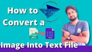 How to convert a image text to editable text file 