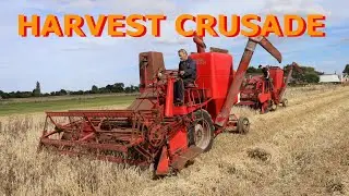 Massey Combines Harvest