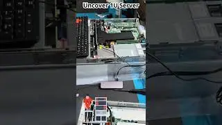 What Inside 1U Server ???? #server #datacenters  #tkj