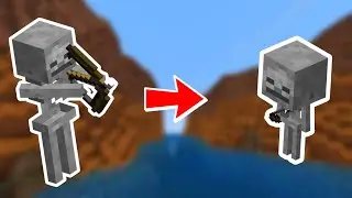 Minecraft but HOSTILE MOBS have BABIES!